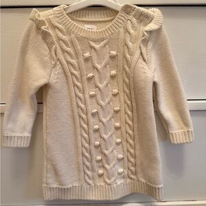 GAP Baby Cream Knit Sweater